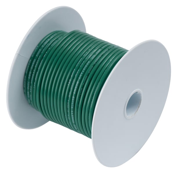 Green 6 AWG Battery Cable - 100'